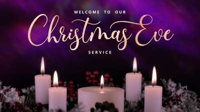 Advent Wreath Christmas Eve