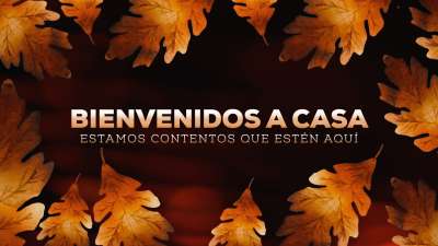 Autumn Glow Welcome Home Spanish