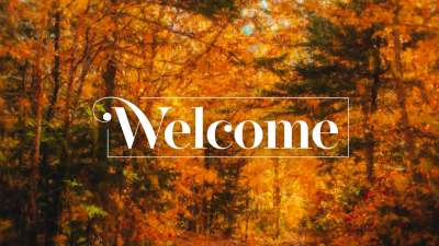 Autumn Vibes Welcome