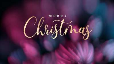 Christmas Ornamental Merry Christmas