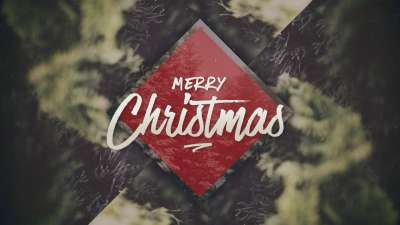 Christmas Forest Merry Christmas