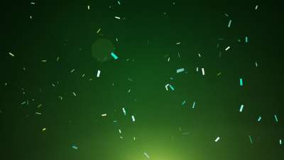 Confetti Green