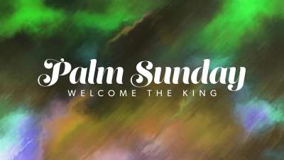 Easter Paint Palm Sunday Paint Title