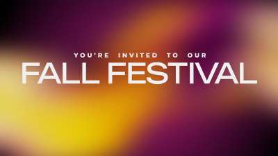 Gradient Light Fall Festival
