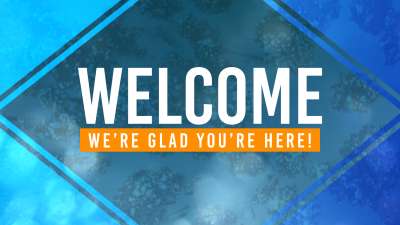 Gradient Shapes Welcome