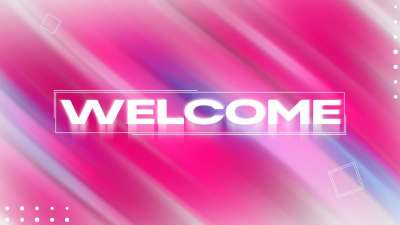 Gradient Swirls Welcome