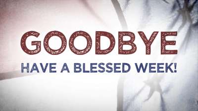 Memorial Day Goodbye