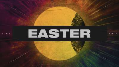 Vibrant Holy Week Easter Title
