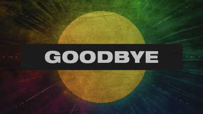 Vibrant Holy Week Goodbye