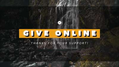 Waterfalls Give Stream